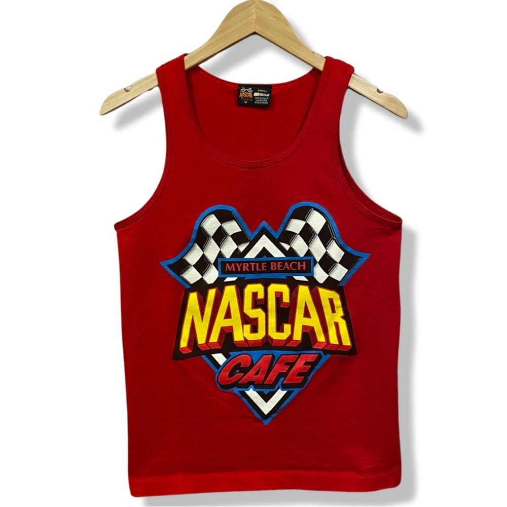 Vintage 90s Nascar Cafe Tank Top
